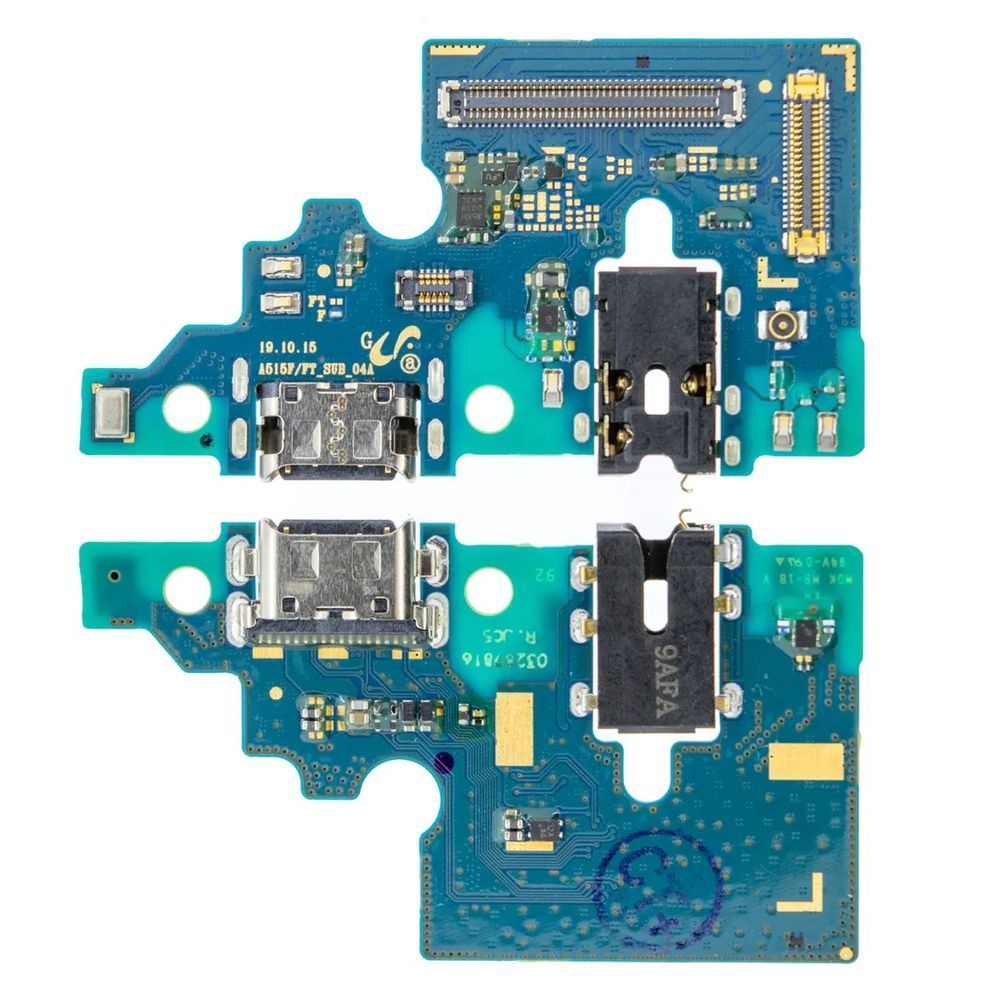 Роз'єм зарядки для Samsung A515 Galaxy A51 на платі з мікрофоном та компонентами, Original 062020 фото