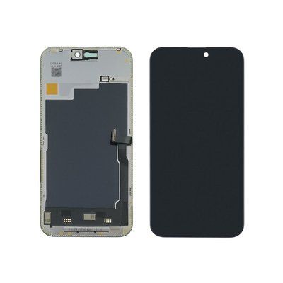 Дисплей для Apple iPhone 15 Pro Max з чорним тачскрином 120Hz (без помилки) JCID-OLED 50785 фото