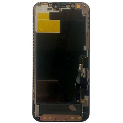 Дисплей для iPhone 12 | iPhone 12 Pro (A2172 | A2341 | A2402 | A2403 | A2404 | A2406 | A2407 | A2408) з чорним тачскріном, Original Self Welded 376145 фото