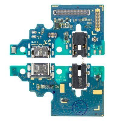 Роз'єм зарядки для Samsung A515 Galaxy A51 на платі з мікрофоном та компонентами, Original 062020 фото