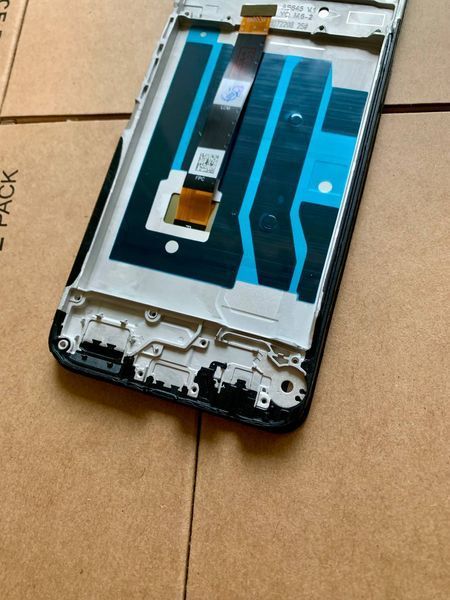 Дисплей для Realme C51 | C60 | Note 50 з чорним тачскріном та корпусною рамкою, Original (China) 8500901 фото