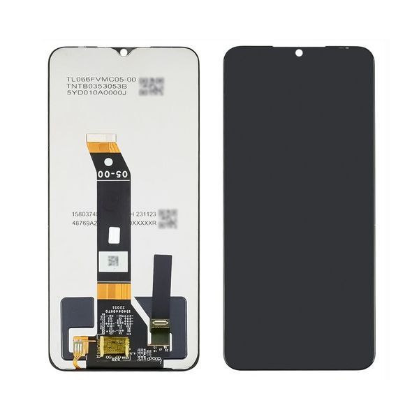 Дисплей для Xiaomi Redmi Note 11E (22041219C) з чорним тачскрином GXQC Service Pack 45508_1 фото