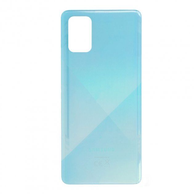 Задня кришка Samsung A715 Galaxy A71 blue (без скла камери)  6001 фото