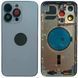 Корпус iPhone 13 Pro Blue в зборі з тримачем SIM, кнопками, магнітами та сіткою, ver. USA, Original (China) 648080 фото