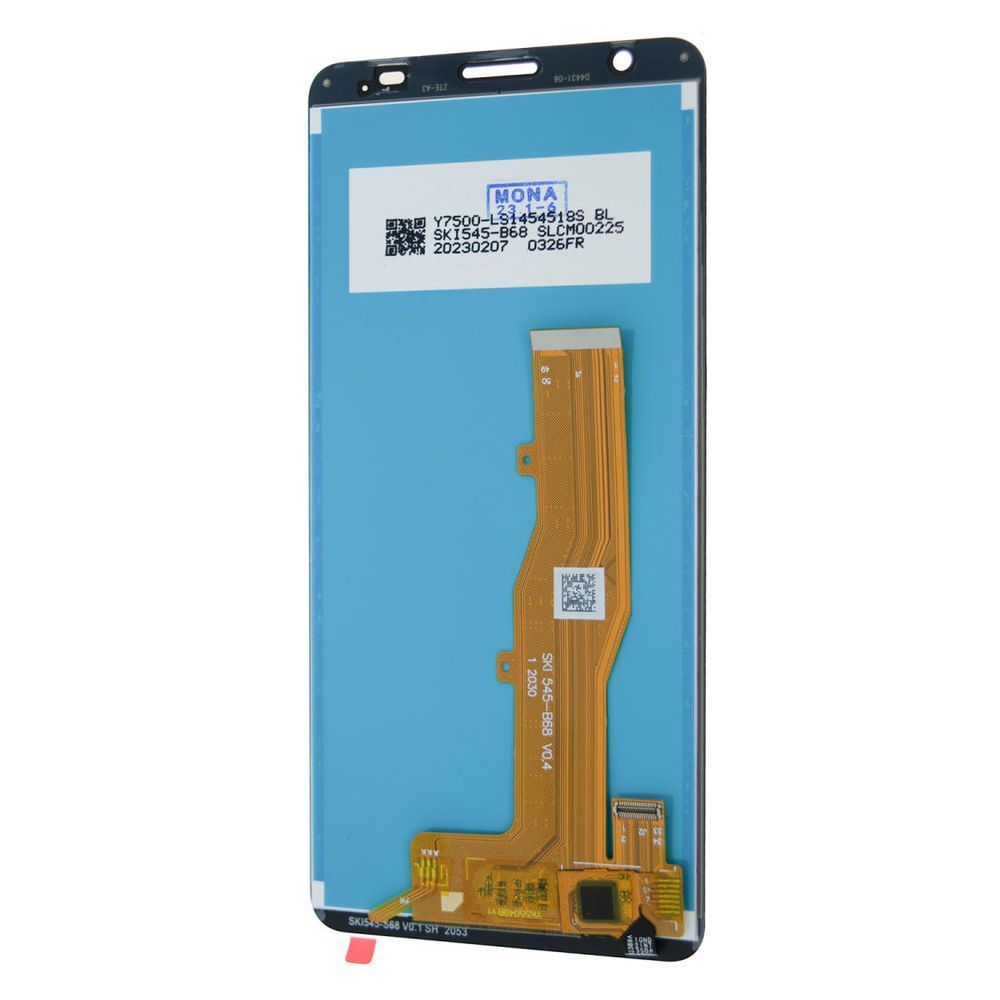 Дисплей для ZTE Blade A3 2020 з чорним тачскріном. Original (PRC) 156635 фото