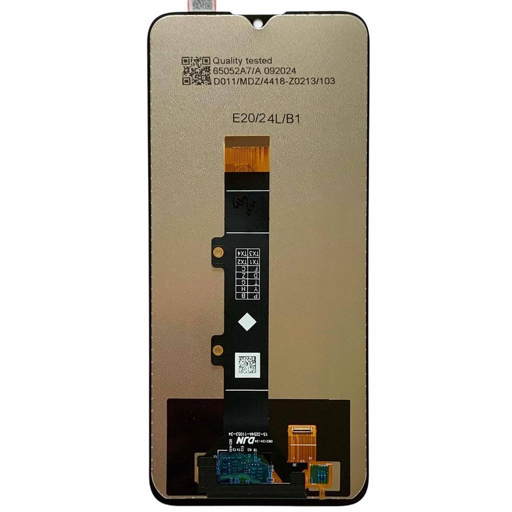 Дисплей для Motorola Moto E20 (XT2155) з чорним тачскріном, Original (PRC) 38437 фото