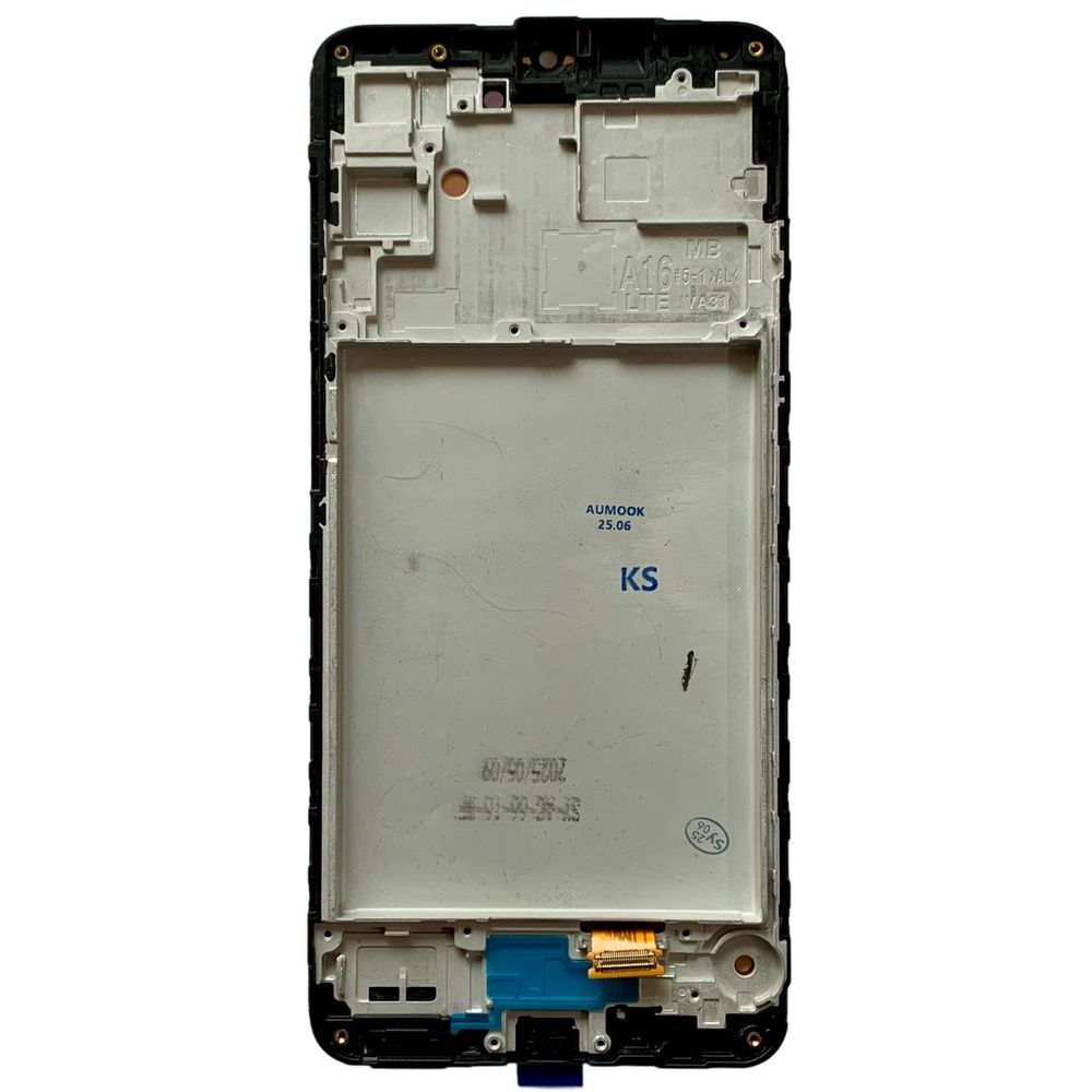 Дисплей для Samsung A165 Galaxy A16 2024 з чорним тачскріном та корпусною рамкою, AMOLED 83325 фото