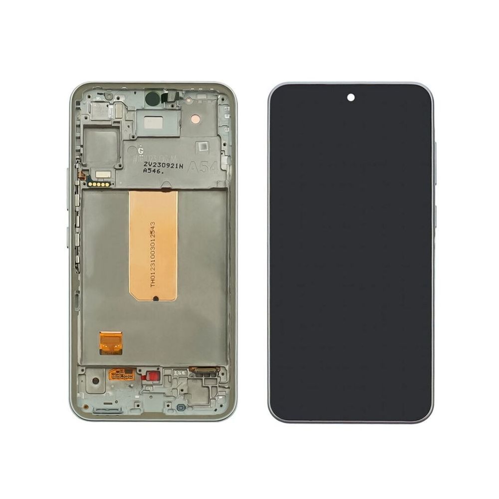 Дисплей для Samsung A546 Galaxy A54 (5G) (2023) з чорним тачскрином та білою корпусною рамкою GH82-31231B Original 49765 фото