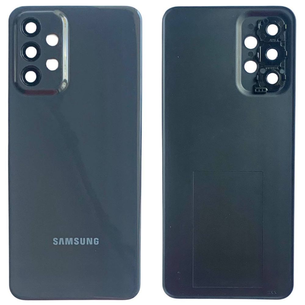 Задня кришка Samsung A235 Galaxy A23 2022 black (зі склом камери) 6037 фото