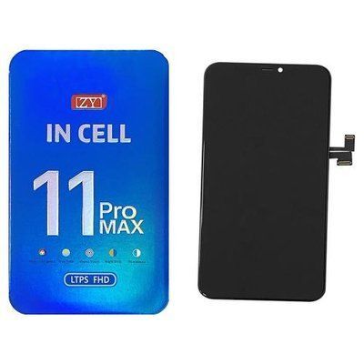 Дисплей для iPhone 11 Pro Max з чорним тачскріном, ZY-INCELL 150953 фото
