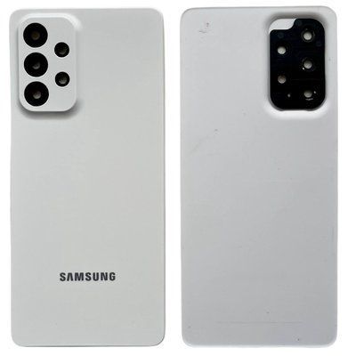 Задня кришка Samsung A536 Galaxy A53 (5G) 2022 white (зі склом камери)  6039 фото