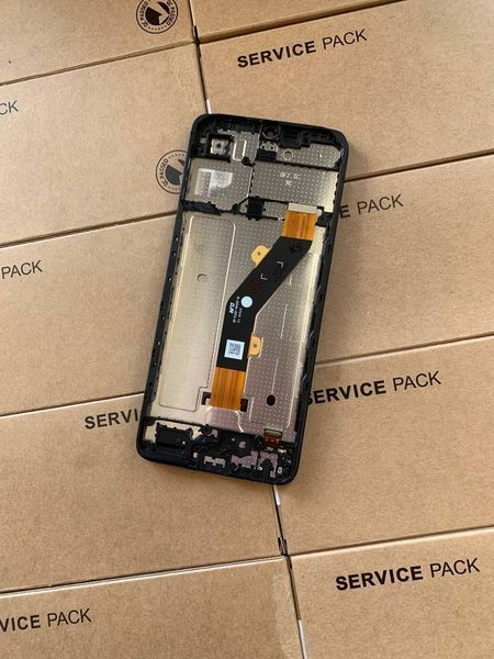 Дисплей для Tecno Spark Go 2023 з чорним тачскріном та корпусною рамкою, Original (PRC) 555714 фото