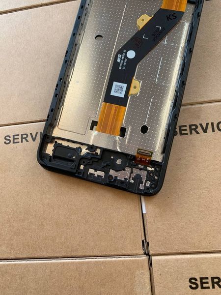 Дисплей для Tecno Spark Go 2023 з чорним тачскріном та корпусною рамкою, Original (PRC) 555714 фото