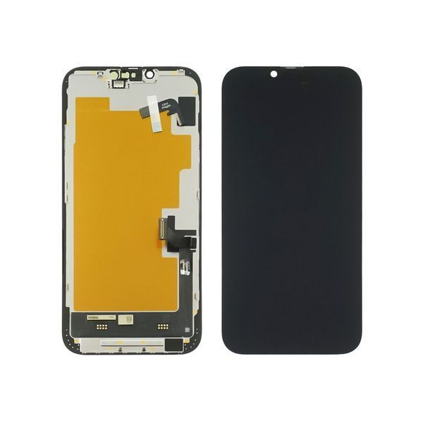 Дисплей для Apple iPhone 14 Plus з чорним тачскрином 60Hz GXQC-Super OLED SOFT Service Pack 51610 фото