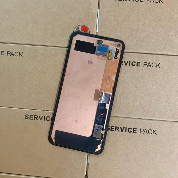 Дисплей для Google Pixel 5 з чорним тачскріном, Original Refurbished 109004 фото