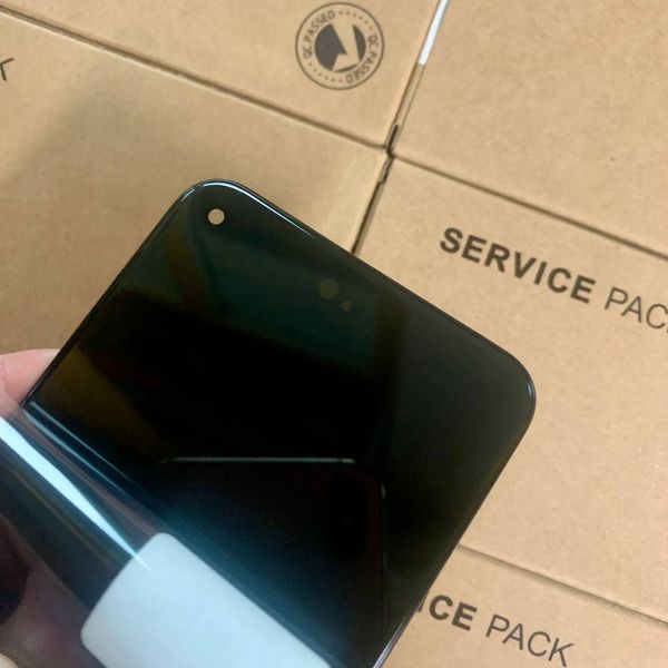 Дисплей для Google Pixel 5 з чорним тачскріном, Original Refurbished 109004 фото