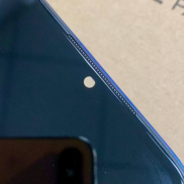 Дисплей для Xiaomi RedMi Note 8 Pro з чорним тачскріном та синьою корпусною рамкою, Original (PRC) 104013 фото