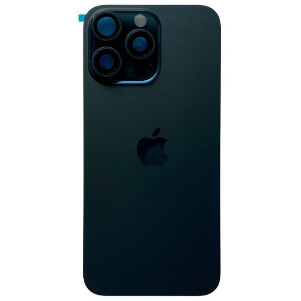 Задня кришка корпусу iPhone 15 Pro Max Blue (зі склом камери, MagSafe), Original (China) 648187 фото