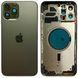 Корпус для iPhone 12 Pro Max Black в зборі з тримачем SIM та кнопками, ver. EU, Original (China) 519536 фото