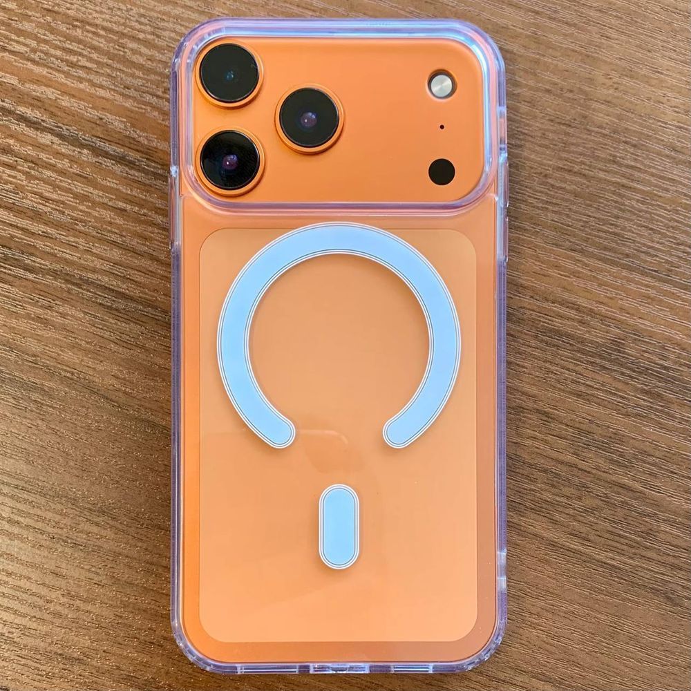 Чохол Clear Case для iPhone 11 в формі iPhone 17 Pro with MagSafe 087203 фото