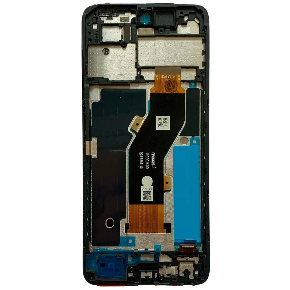 Дисплей для Tecno Spark Go 2024 з чорним тачскріном та корпусною рамкою, Original (PRC) 555715 фото