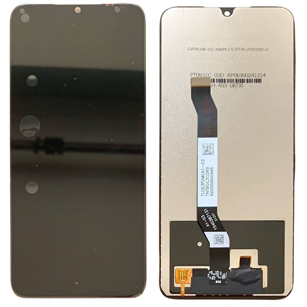 Дисплей для Xiaomi RedMi Note 8 | Note 8 2021 з чорним тачскріном, Original (PRC) 986062 фото
