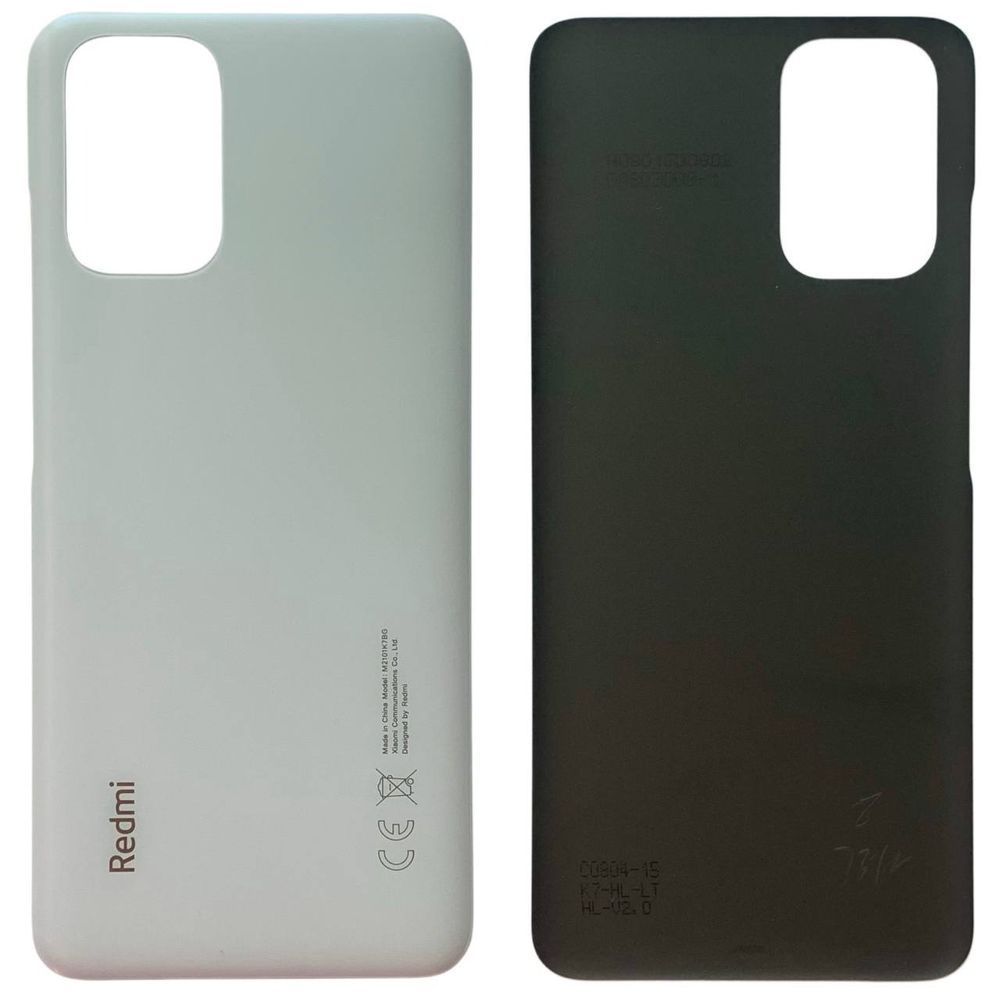 Задня кришка Xiaomi Redmi Note 10 4G white (без скла камери) 0712301 фото