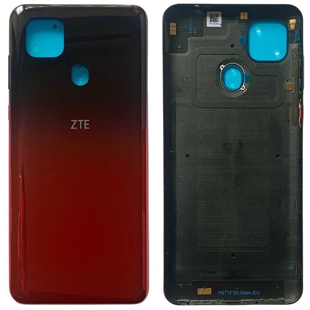 Задня кришка ZTE Blade 20 Smart 4G red (без скла камери) 097589 фото