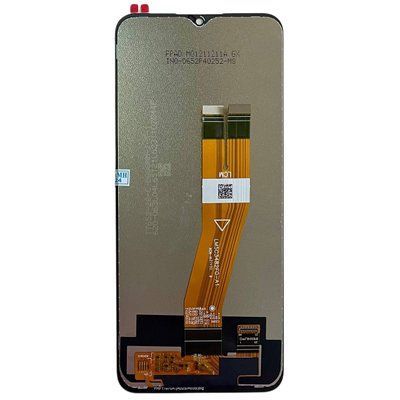 Дисплей для Samsung M025 Galaxy M02s (2021) (163х72,5mm) з чорним тачскріном, IPS 1405353_2 фото