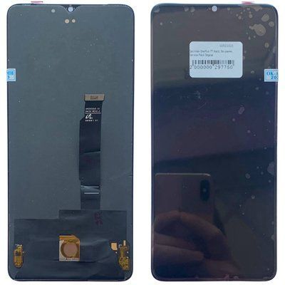 Дисплей для OnePlus 7T (HD1901, HD1903, HD1900, HD1907, HD1905) з чорним тачскріном, Original 292281 фото