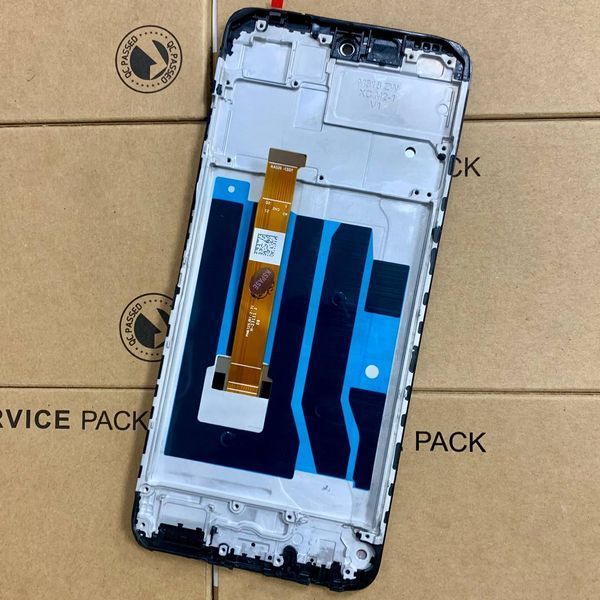Дисплей для Realme C55 з чорним тачскріном та корпусною рамкою, Original (China) 8500884 фото