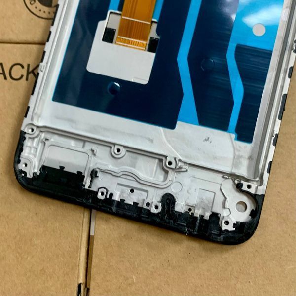 Дисплей для Realme C55 з чорним тачскріном та корпусною рамкою, Original (China) 8500884 фото
