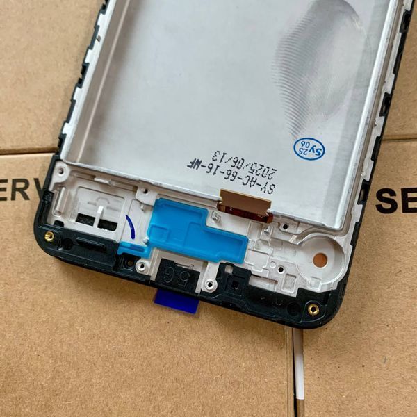 Дисплей для Samsung A166 Galaxy A16 5G 2024 з чорним тачскріном та корпусною рамкою, AMOLED 83367 фото