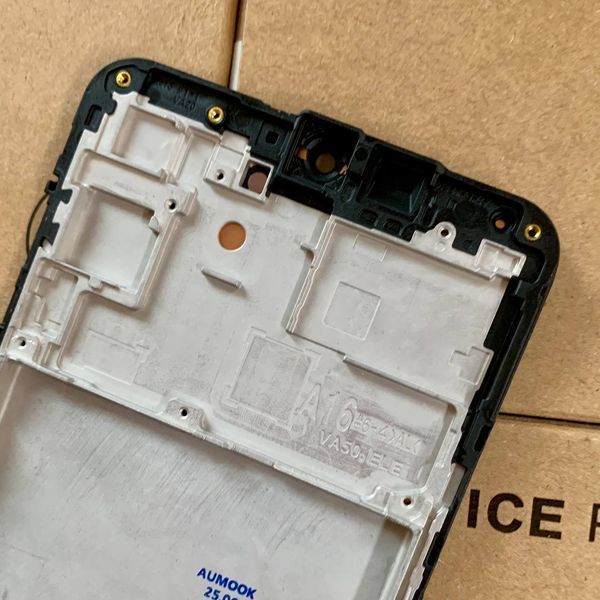 Дисплей для Samsung A166 Galaxy A16 5G 2024 з чорним тачскріном та корпусною рамкою, AMOLED 83367 фото