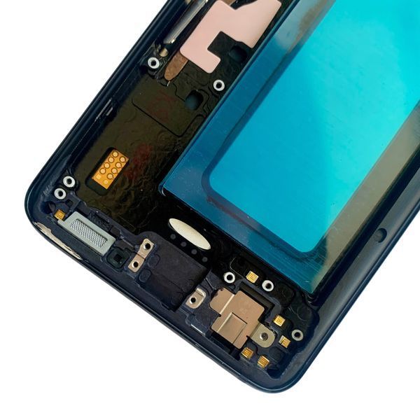 Дисплей для Samsung G960 Galaxy S9 з чорним тачскріном та корпусною рамкою, IPS (дисплей не заокруглений) 1405386 фото
