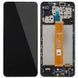 Дисплей для Samsung M127 Galaxy M12 з чорним тачскріном та корпусною рамкою, IPS 8088250 фото