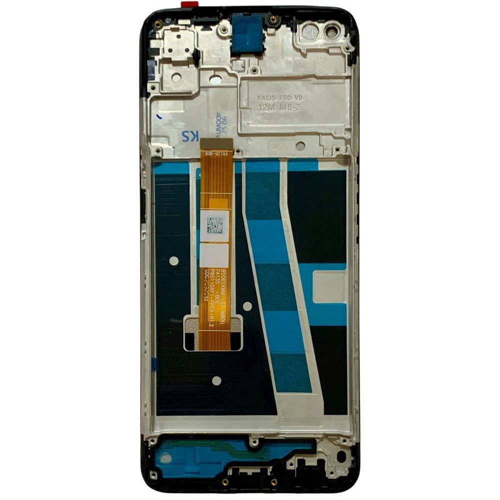 Дисплей для OPPO A52 (CPH2061, CPH2069, PADM00, PDAM10) з чорним тачскріном та корпусною рамкою, Original (PRC) 9154381 фото