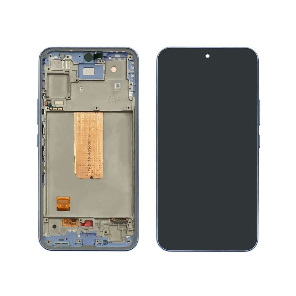 Дисплей для Samsung A546 Galaxy A54 (5G) (2023) з чорним тачскрином та фіолетовою корпусною рамкою GH82-31231D Original 49766 фото