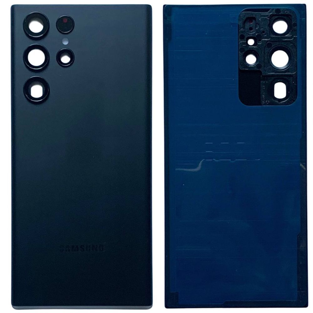 Задня кришка Samsung S908 Galaxy S22 Ultra 5G black (зі склом камери) 1071200317 фото