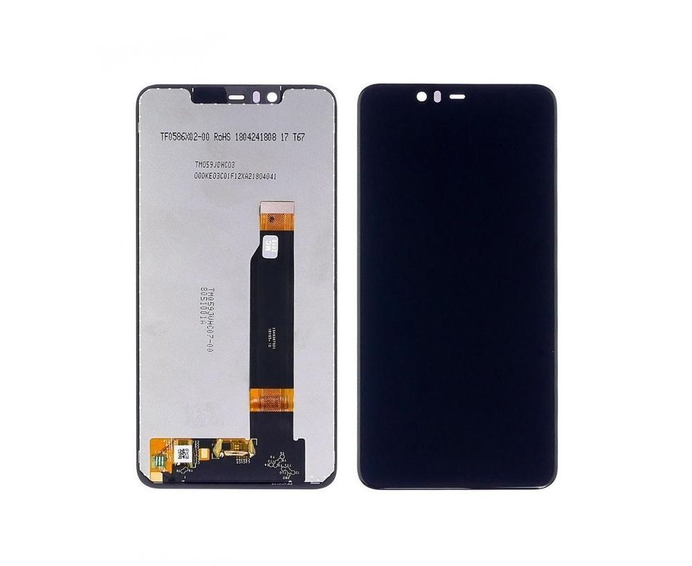 Дисплей для Nokia 5.1 Plus | Nokia X5 2018 (TA-1109 | TA-1112) з чорним тачскріном, Original (PRC) 19289 фото