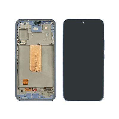 Дисплей для Samsung A546 Galaxy A54 (5G) (2023) з чорним тачскрином та фіолетовою корпусною рамкою GH82-31231D Original 49766 фото