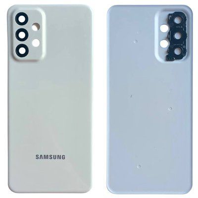 Задня кришка Samsung A235 Galaxy A23 2022 white (зі склом камери) 6036 фото
