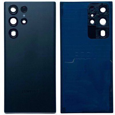 Задня кришка Samsung S908 Galaxy S22 Ultra 5G black (зі склом камери) 1071200317 фото