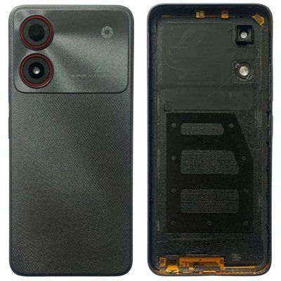 Задня кришка ZTE Blade A34 gray (зі склом камери) 097635 фото