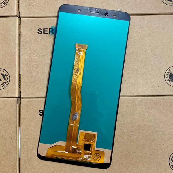 Дисплей для Samsung A750 Galaxy A7 (2018) з чорним тачскріном, OLED 1015689 фото