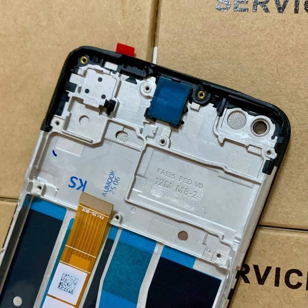 Дисплей для OPPO A52 (CPH2061, CPH2069, PADM00, PDAM10) з чорним тачскріном та корпусною рамкою, Original (PRC) 9154381 фото