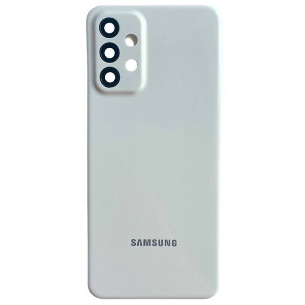 Задня кришка Samsung A235 Galaxy A23 2022 white (зі склом камери) 6036 фото