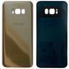 Задня кришка Samsung G955 Galaxy S8 Plus gold (без скла камери) 5722 фото