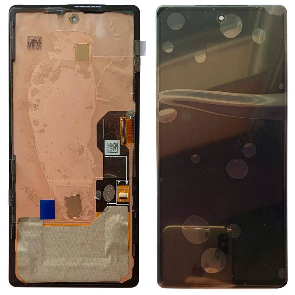 Дисплей для Google Pixel 6A з чорним тачскріном, Original Refurbished 109007 фото