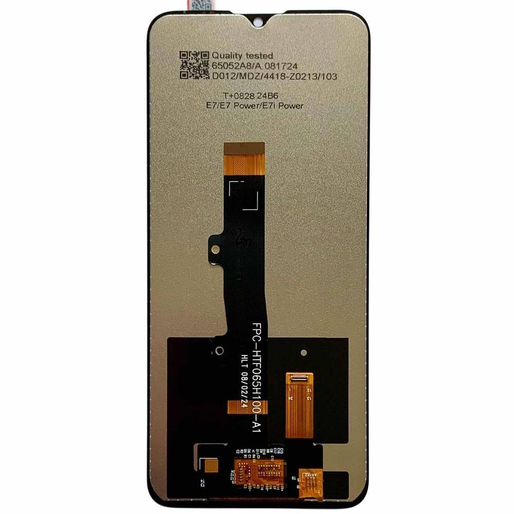 Дисплей для Motorola Moto E7 | Moto E7 Power | Moto E7i Power з чорним тачскріном, Original (PRC) 36317 фото